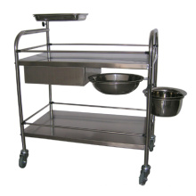 Medical Stainless Steel Treatment Trolley (THR-MT035)